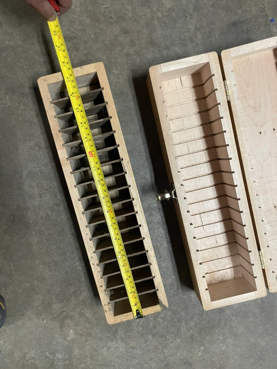 Wooden Box with Compartments - photo 4