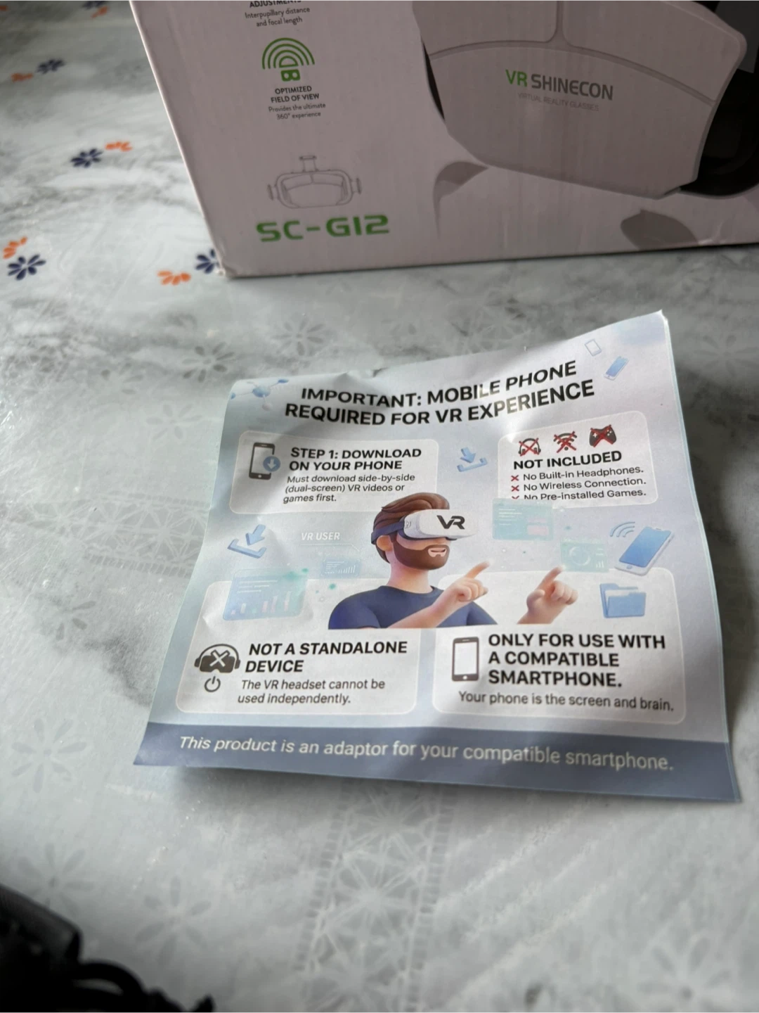 Brand New VR Shinecon 3D VR Glasses - photo 4