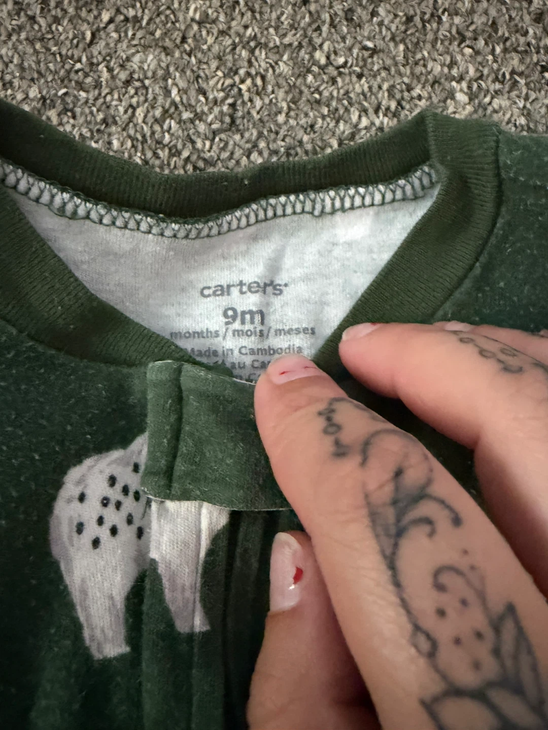 Carter's Baby Sleeper 9M - photo 2