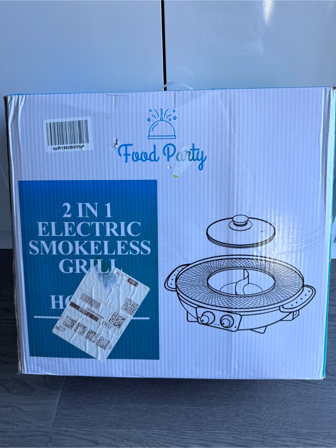 Brand New 2-in-1 Electric Smokeless Grill & Hot Pot - photo 2