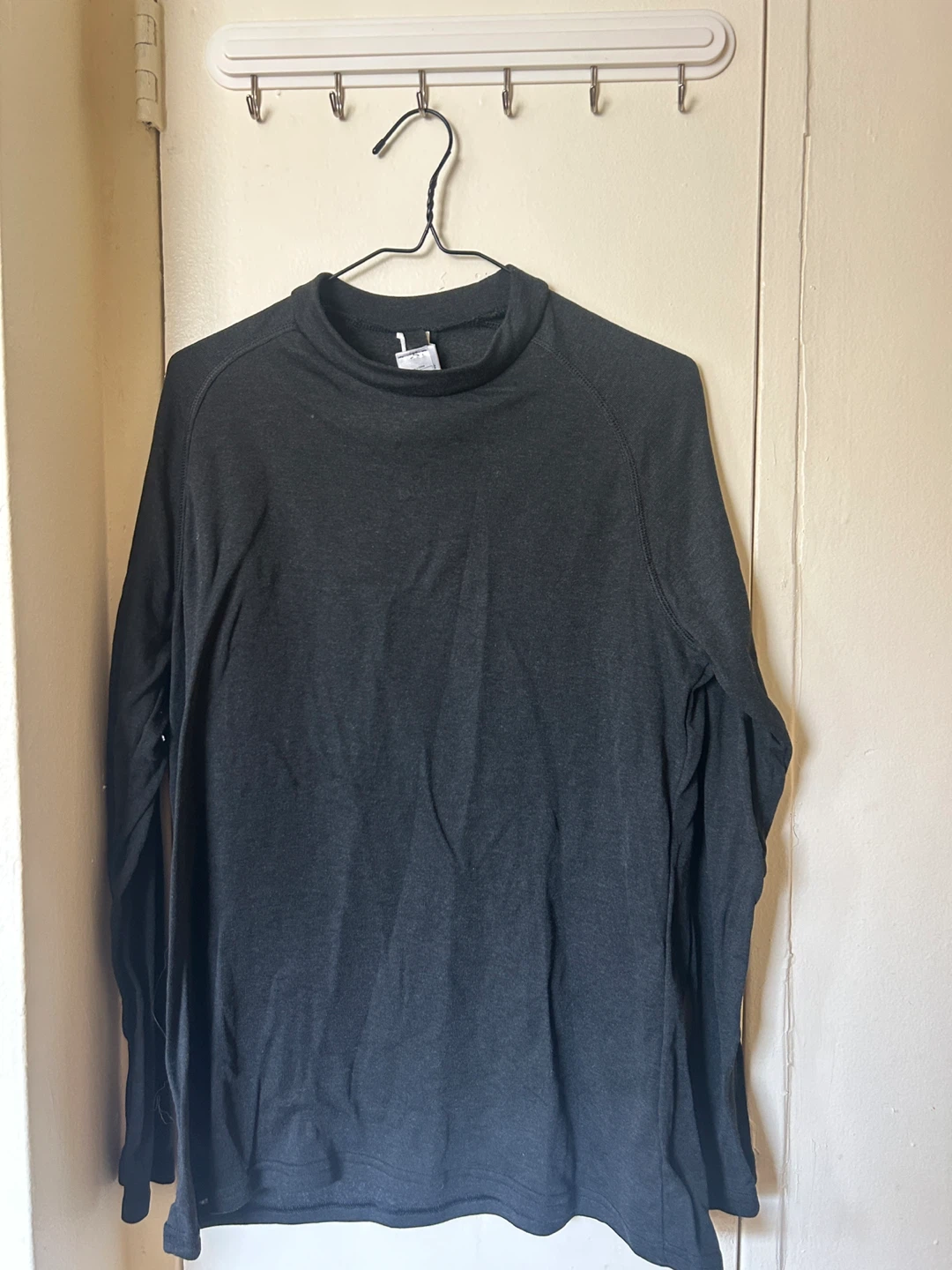 Decathlon Long Sleeve Top - Charcoal Grey - 2XL