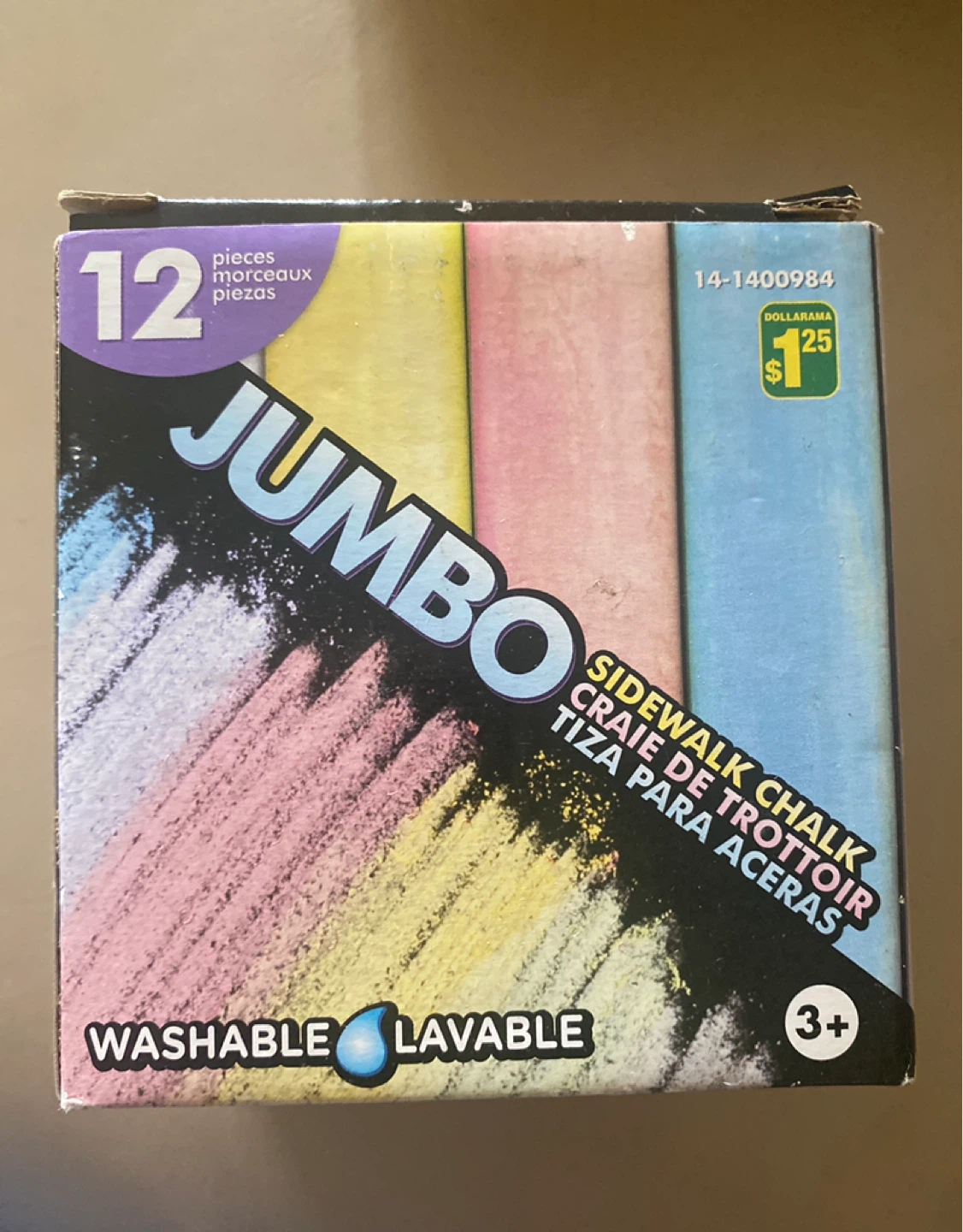 Jumbo Sidewalk Chalk