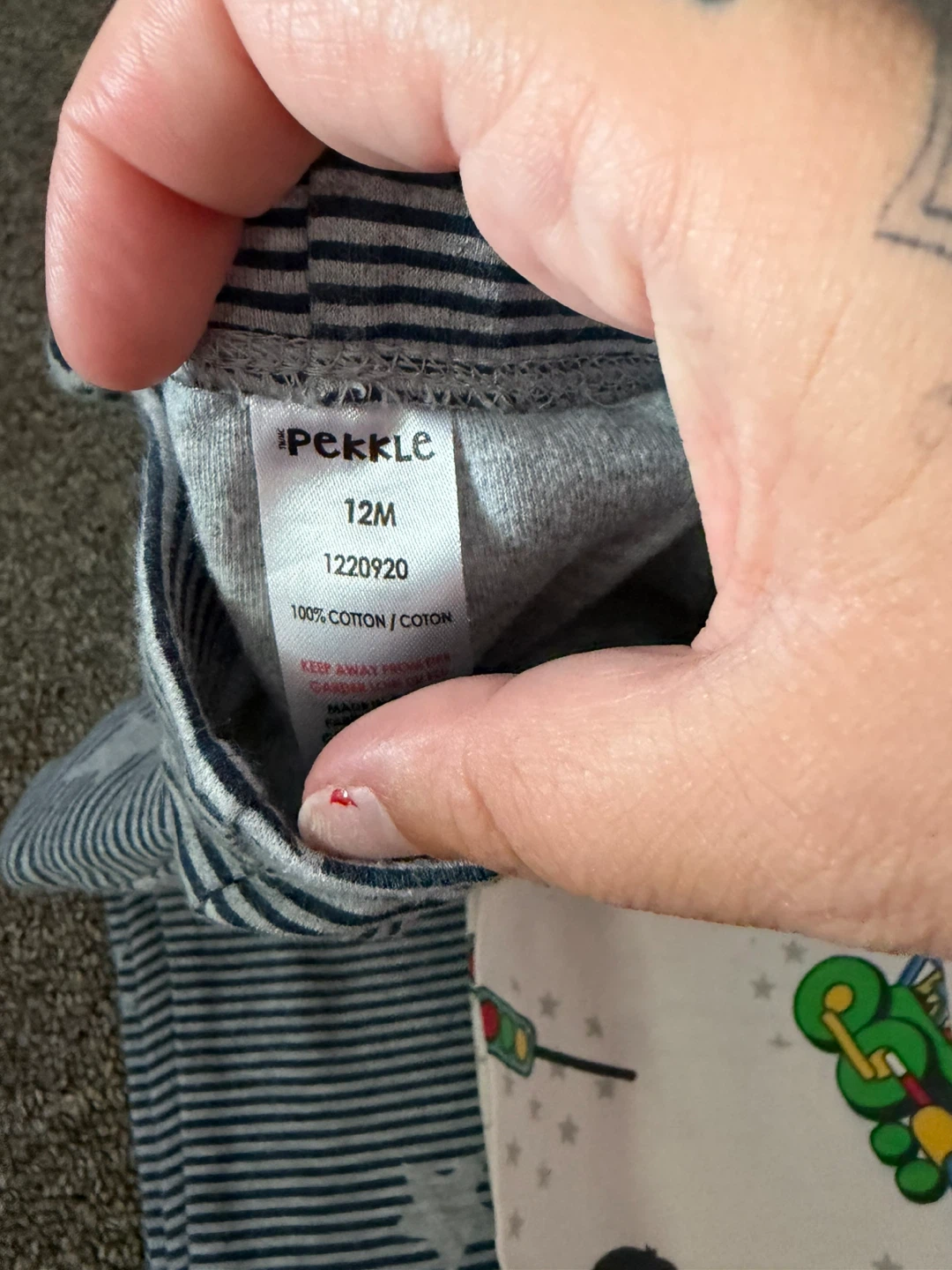 Pekkle Kids Pants - 12M - photo 2
