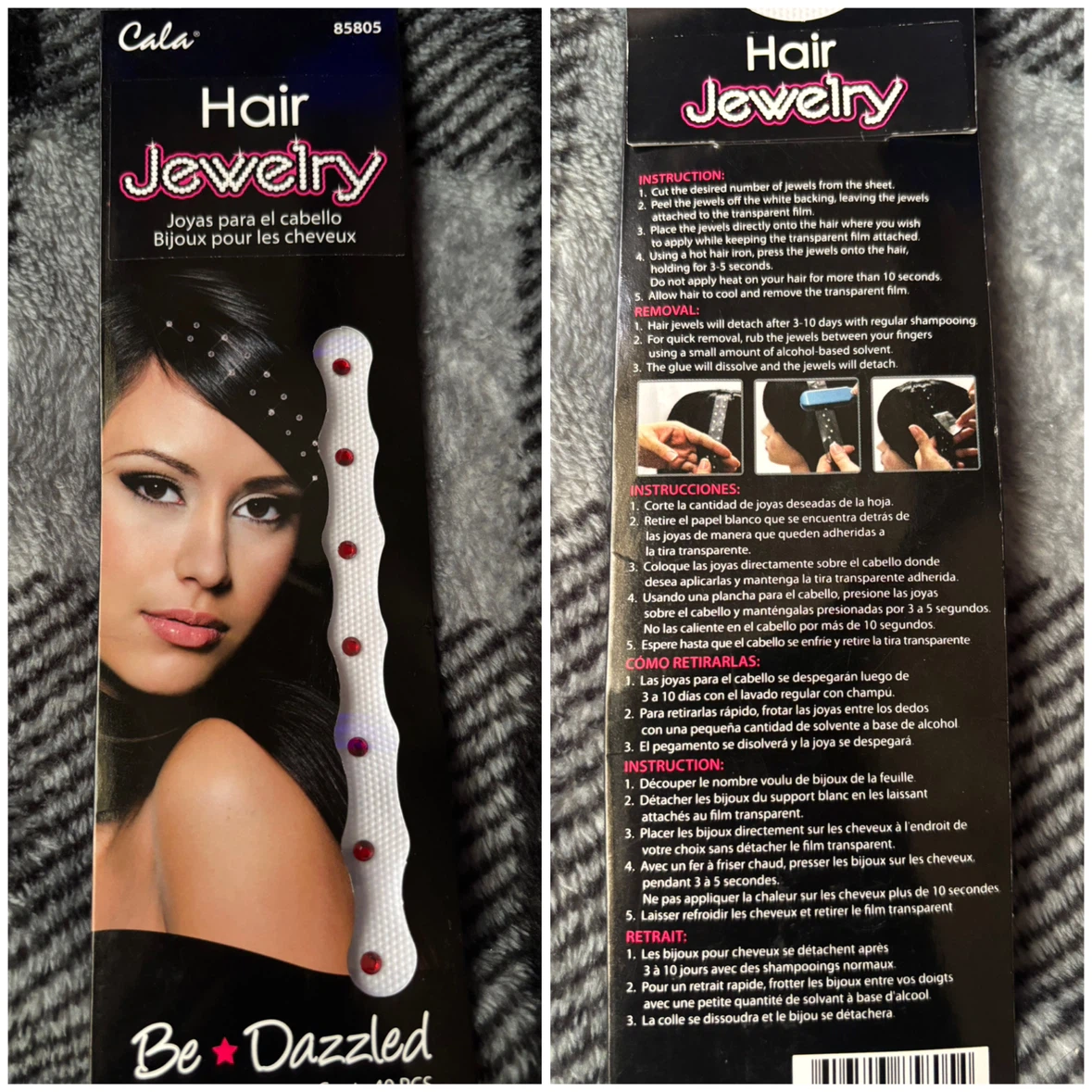 Cala - Hair Jewelry - *40 PCS*
