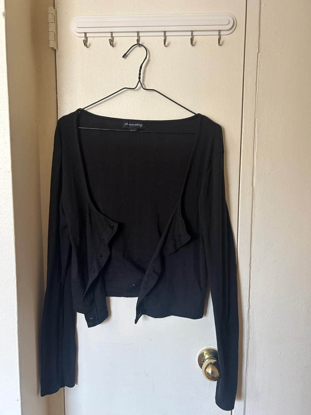 Streetwear Society Black Cardigan