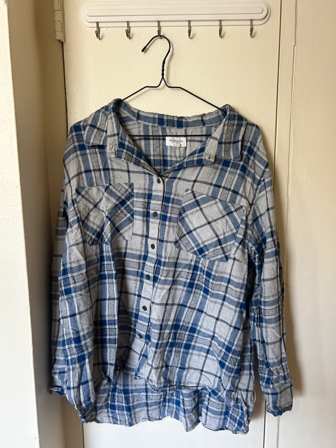 Hudson North Plaid Flannel Shirt 1X
