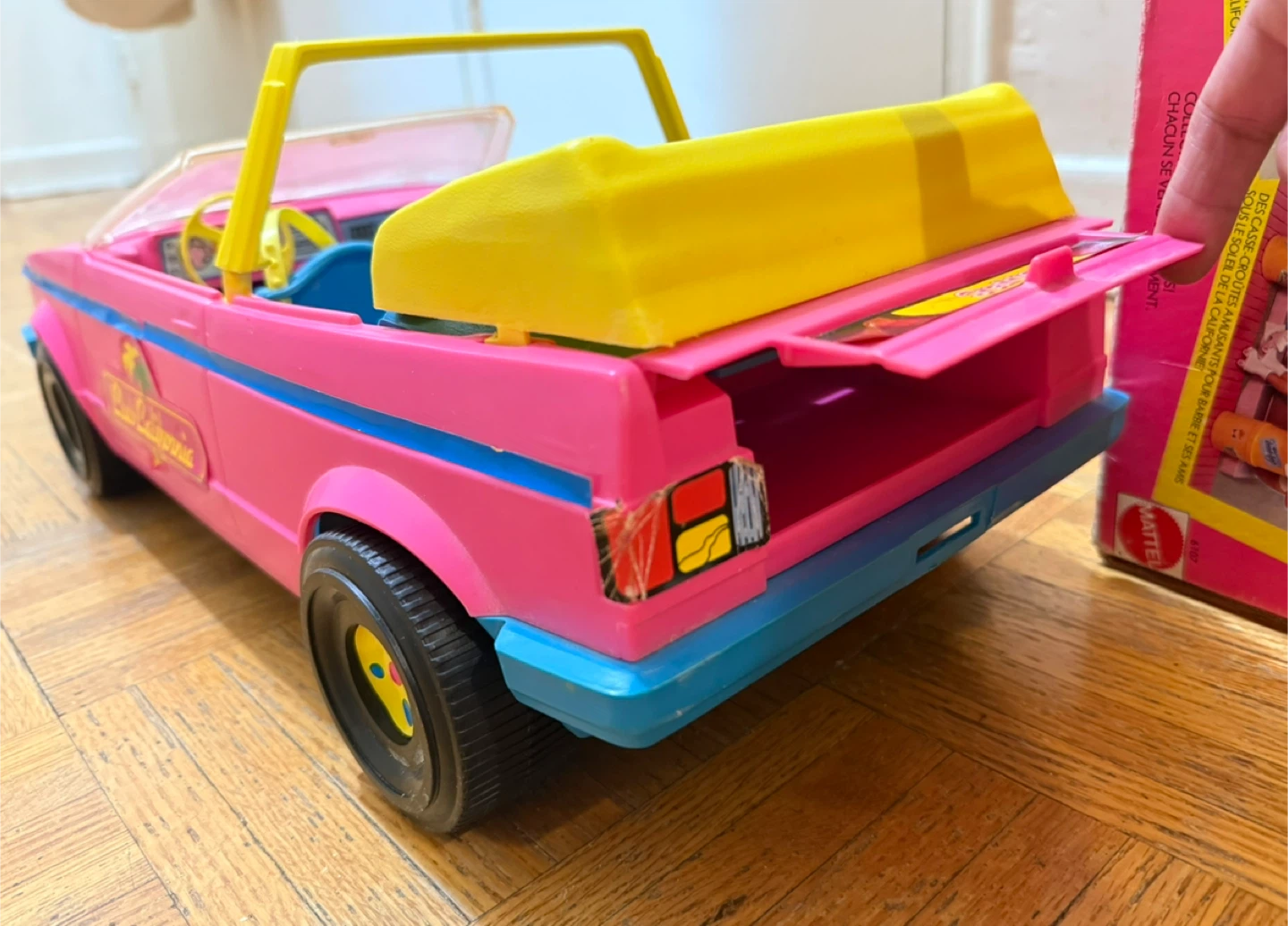 Vintage Mattel Barbie Cabriolet Convertible Toy Car - photo 4