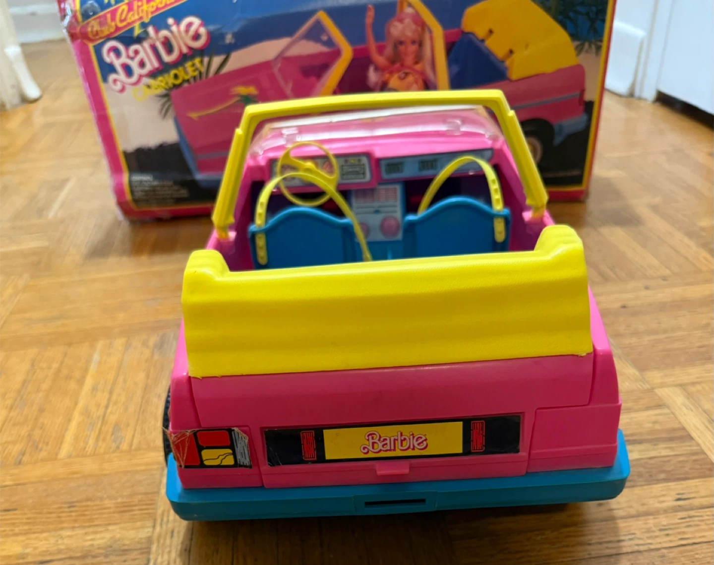 Vintage Mattel Barbie Cabriolet Convertible Toy Car - photo 5