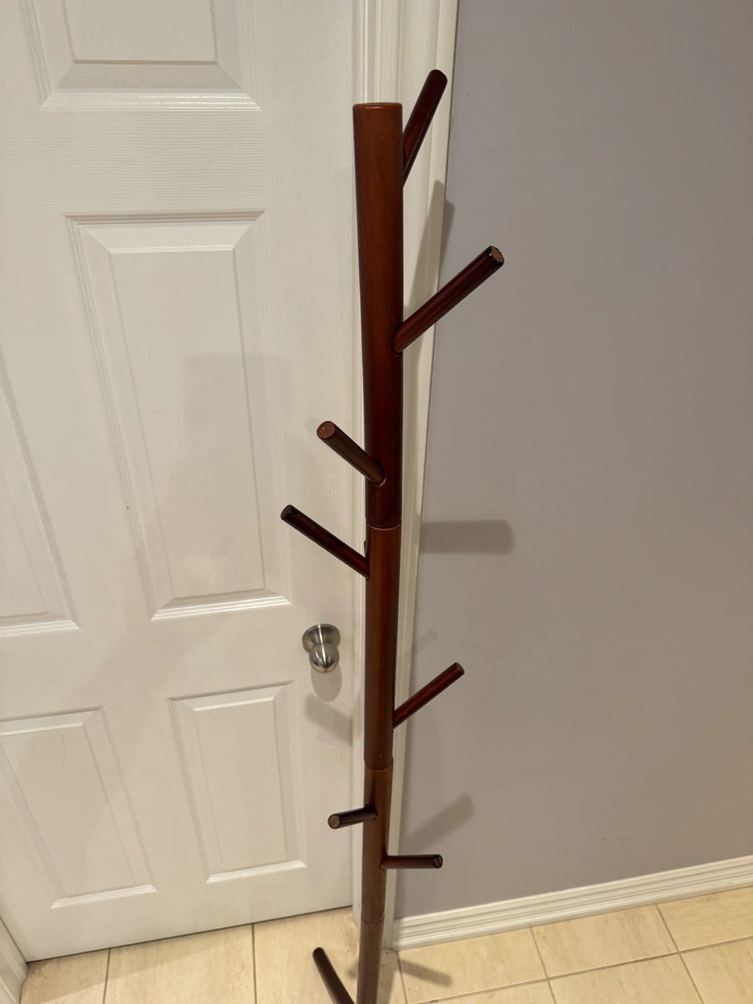 Wooden Coat Rack