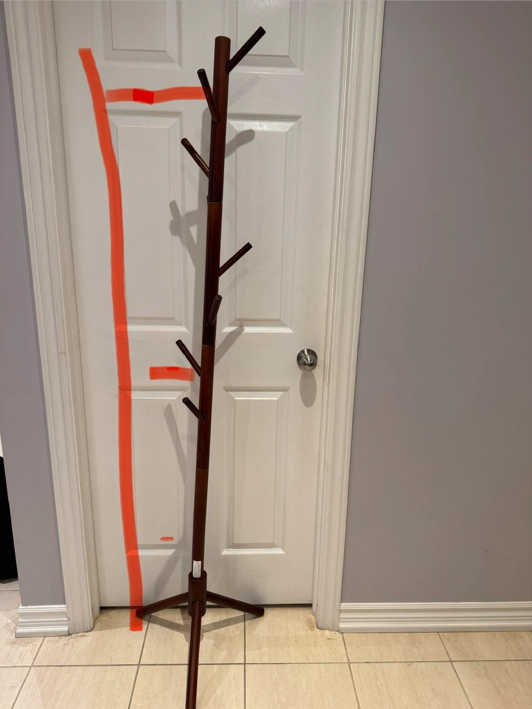 Wooden Coat Rack - photo 4