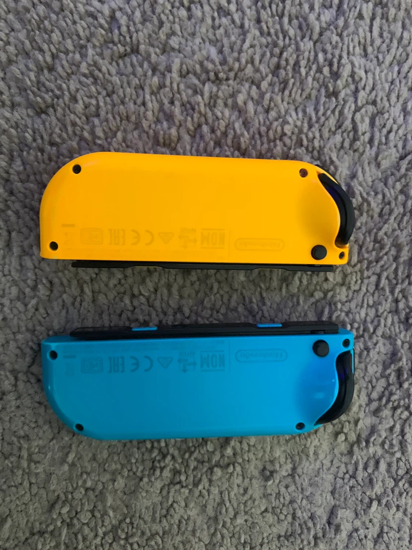 Nintendo Switch Joy-Con Controllers - Blue & Orange - photo 4