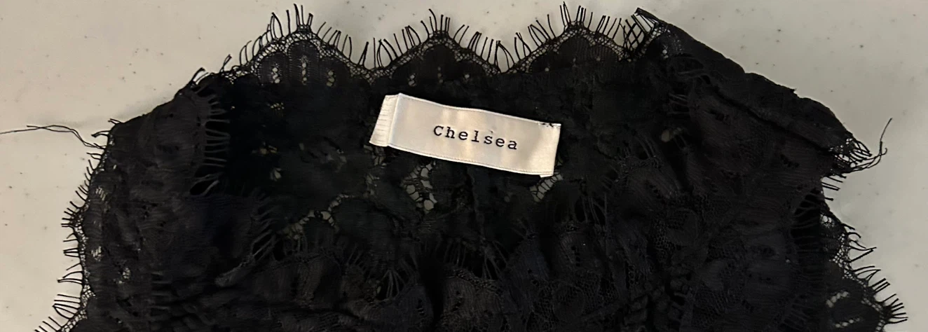 Cute Chelsea Black Lace Crop Top {Small} - photo 4