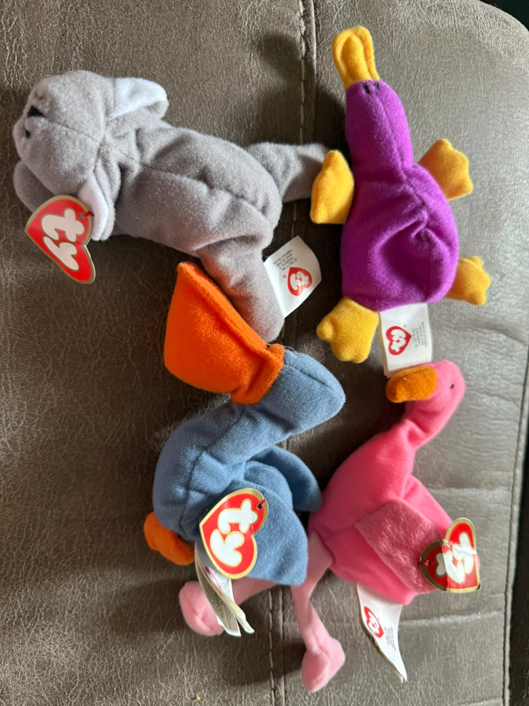 4 Ty Beanie Babies Plush Toys - photo 2