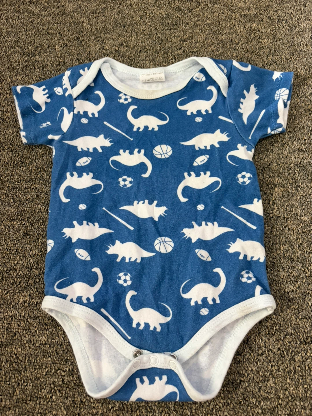 Chloe + Ethan Dinosaur Bodysuit 9-12M