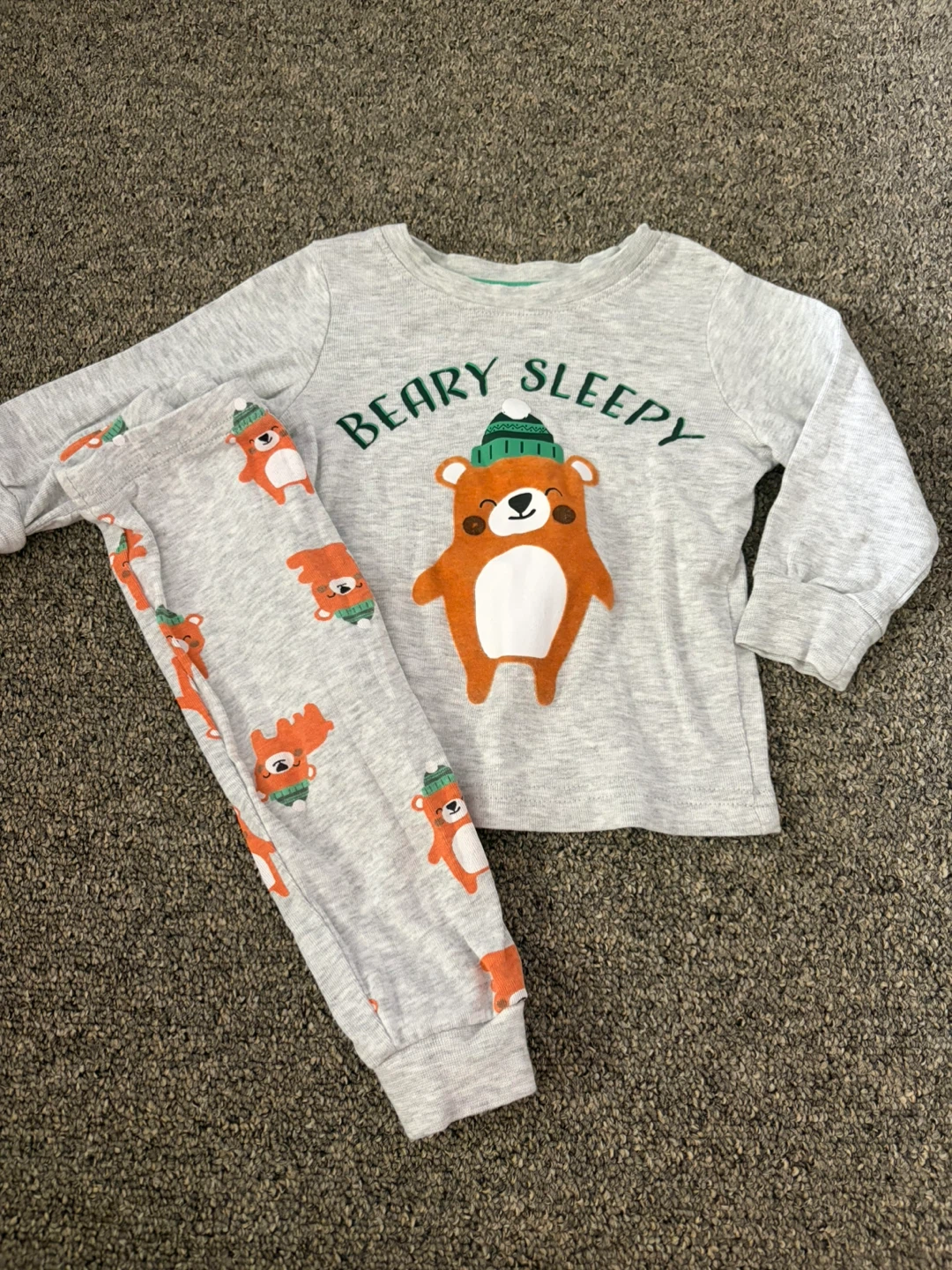 George baby 6-12M Beary Sleepy Pyjamas