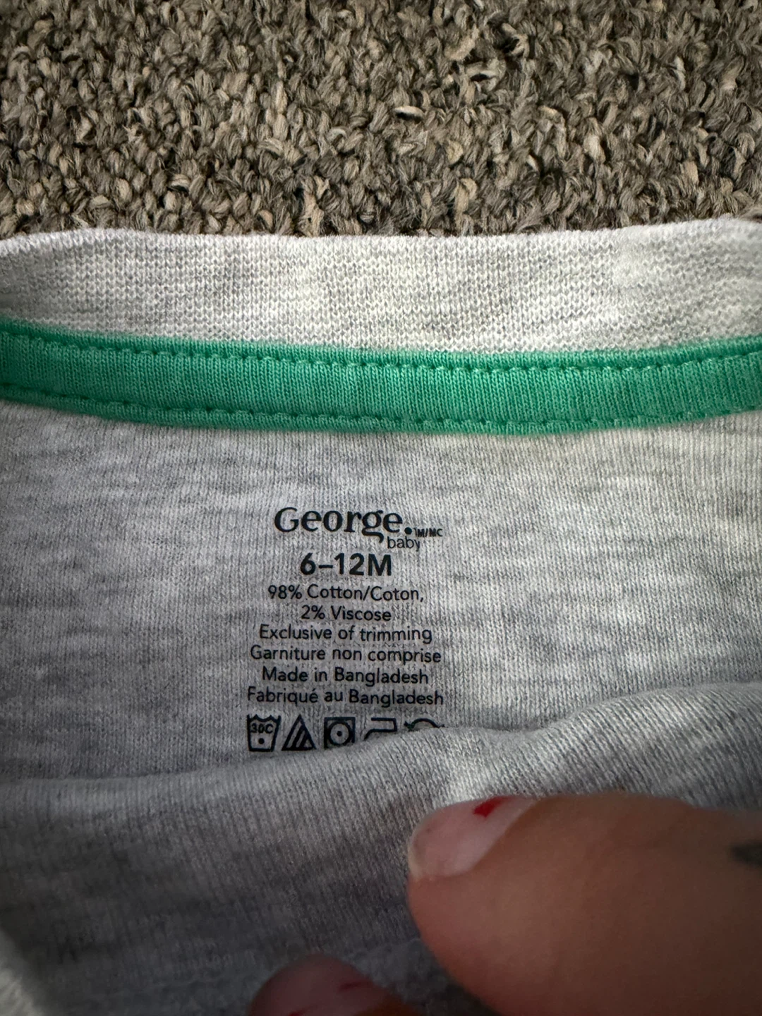 George baby 6-12M Beary Sleepy Pyjamas - photo 2