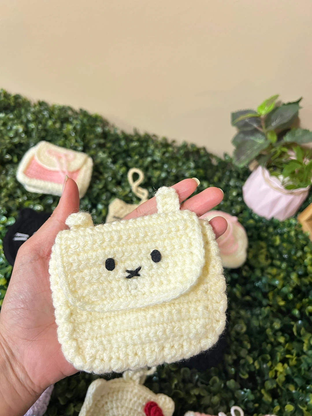 Cute Mini Crochet Pouches/Coin Purse
