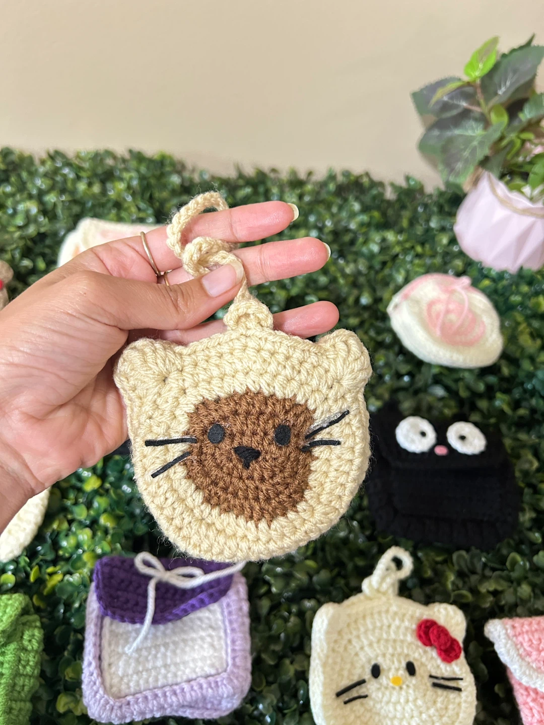 Cute Mini Crochet Pouches/Coin Purse - photo 3