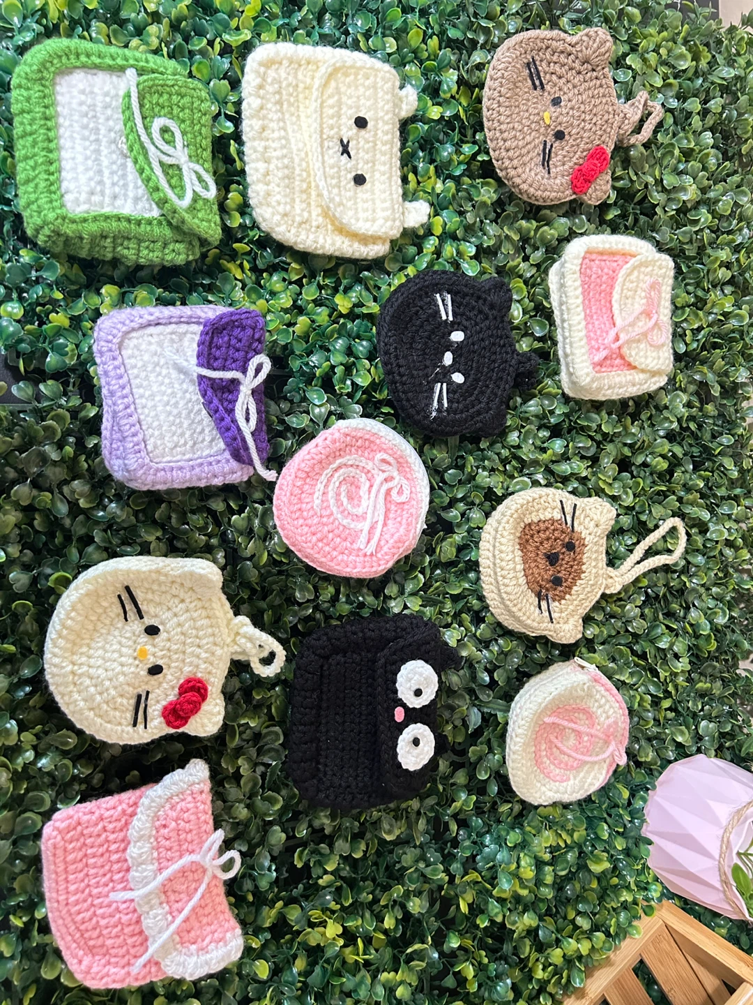 Cute Mini Crochet Pouches/Coin Purse - photo 4