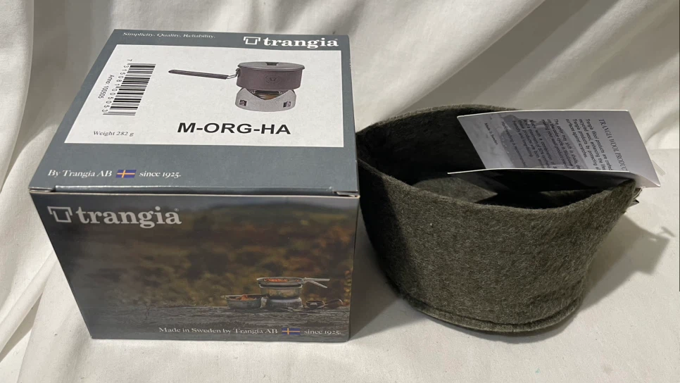 Trangia Micro Original Hard Anodized & Pot Cozy, New