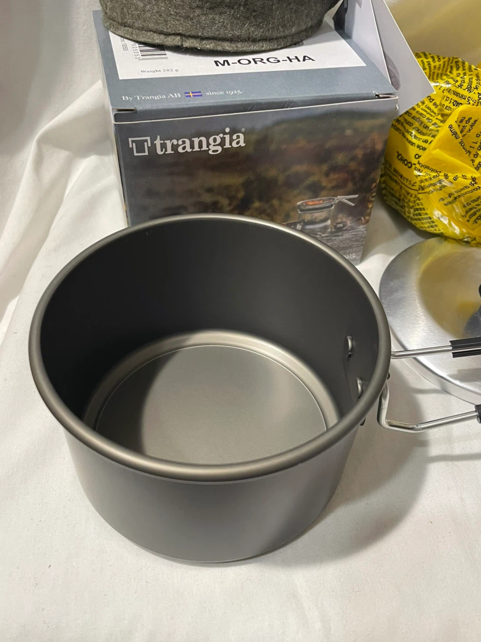 Trangia Micro Original Hard Anodized & Pot Cozy, New - photo 4