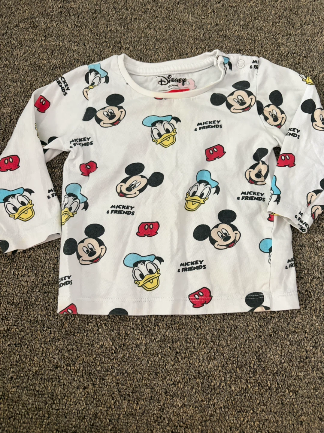 Disney Mickey & Friends Baby Long Sleeve Shirt