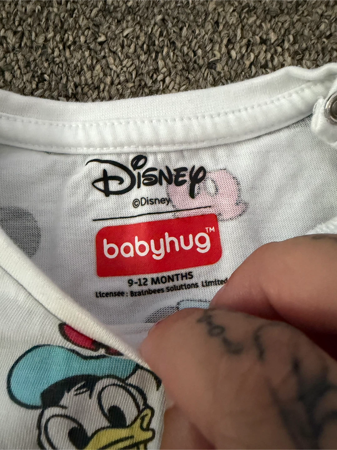 Disney Mickey & Friends Baby Long Sleeve Shirt - photo 2