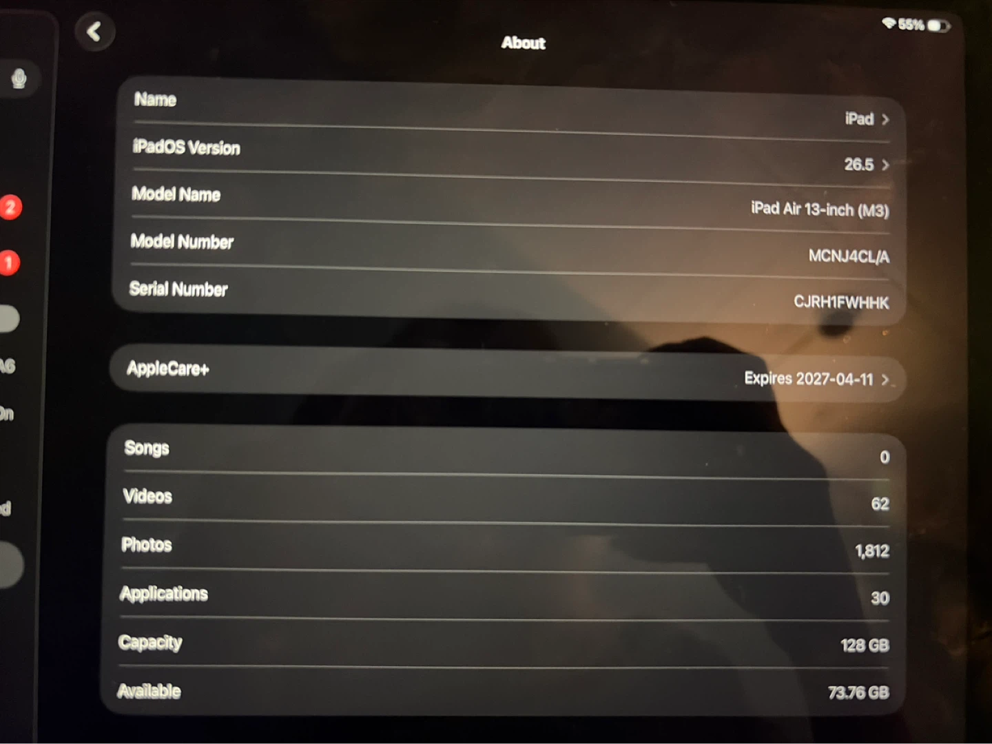 Apple Ipad Air 13-inch