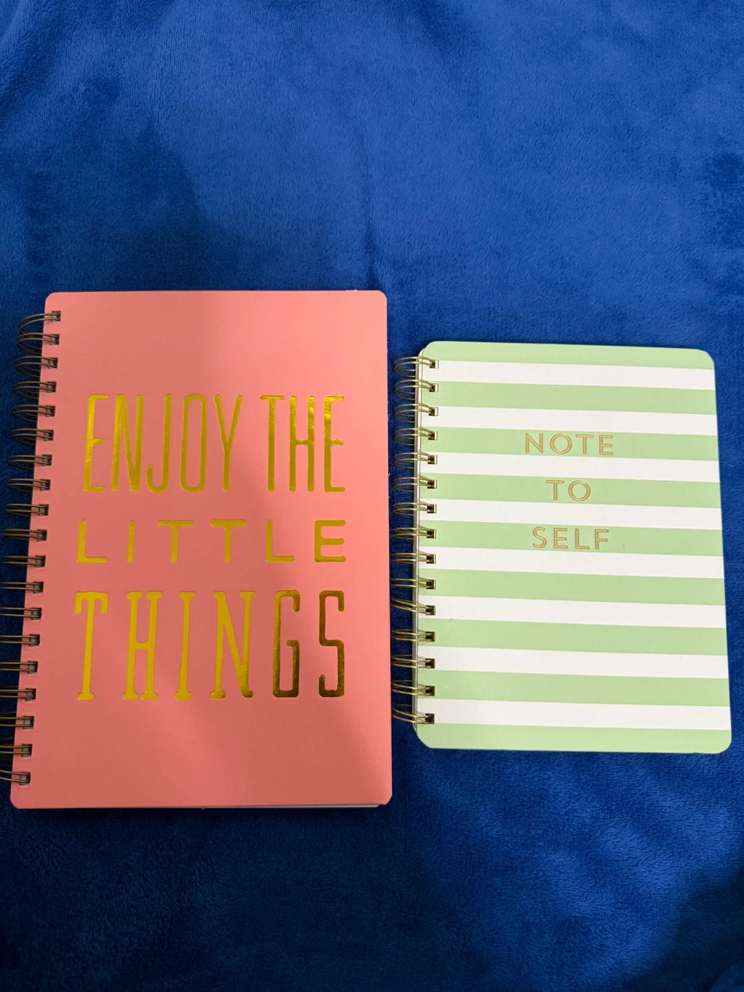 New Notebooks (2) - Pink & Green