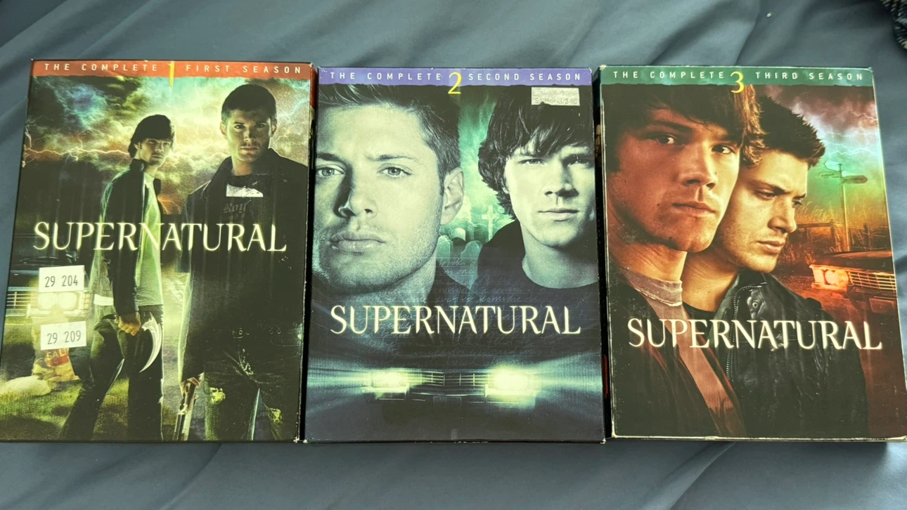 Supernatural Complete Seasons 1-3 DVD Set