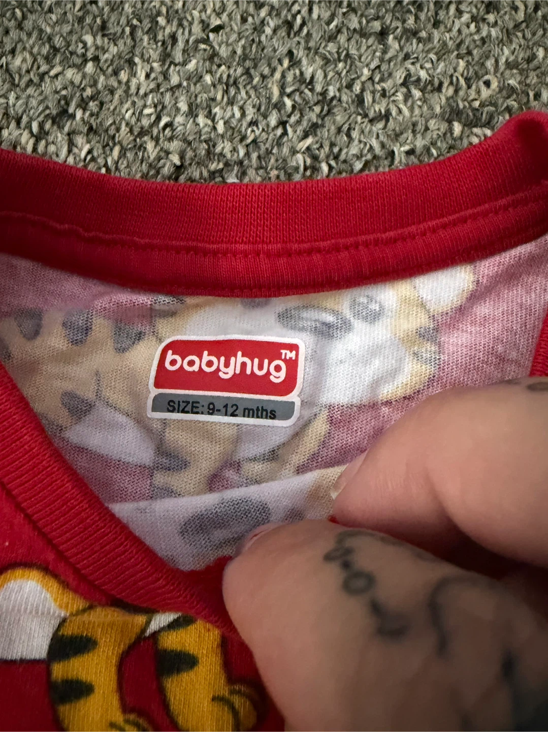 Babyhug Tiger Long Sleeve Shirt Size 9-12 Months - photo 2