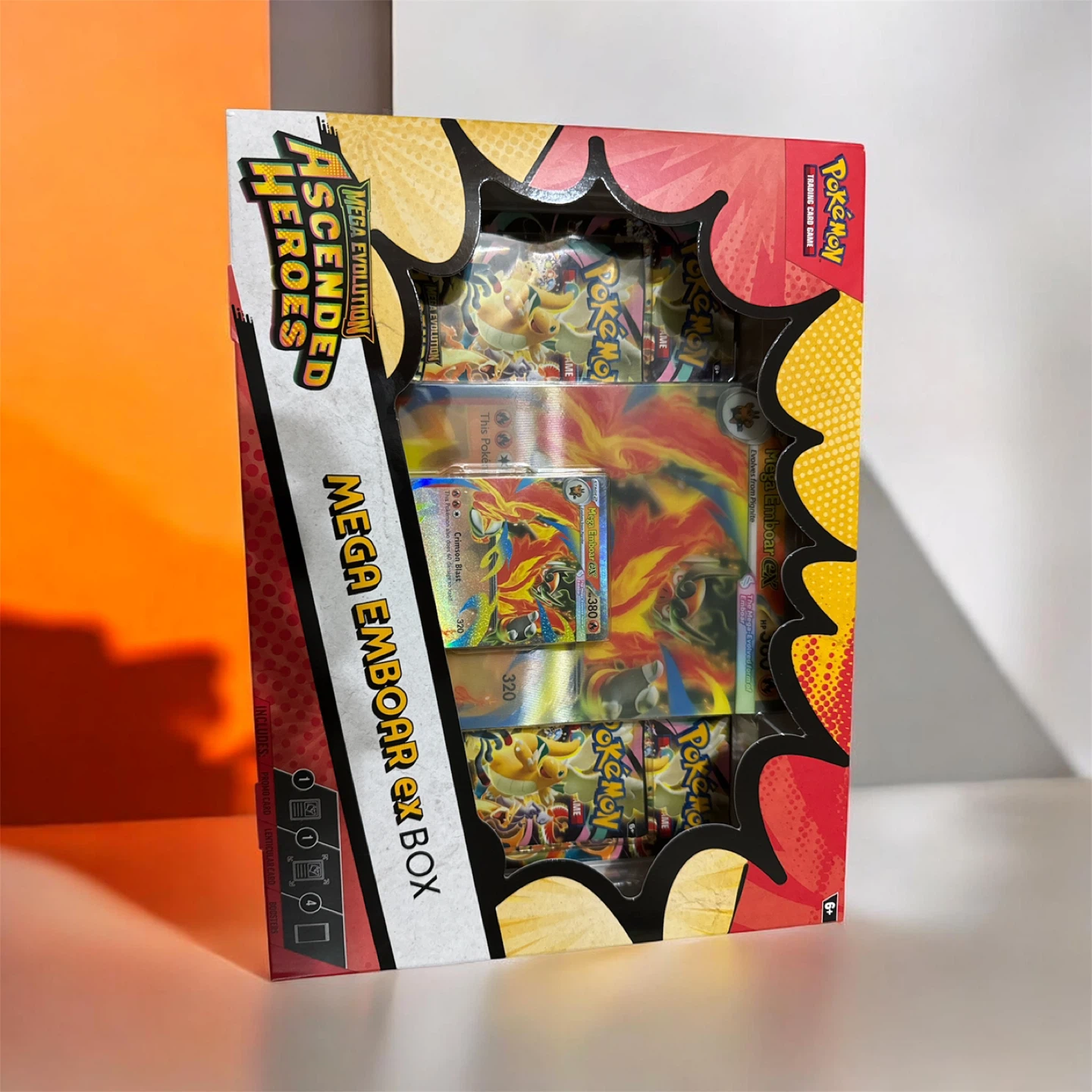 Pokémon Mega Emboar EX Box