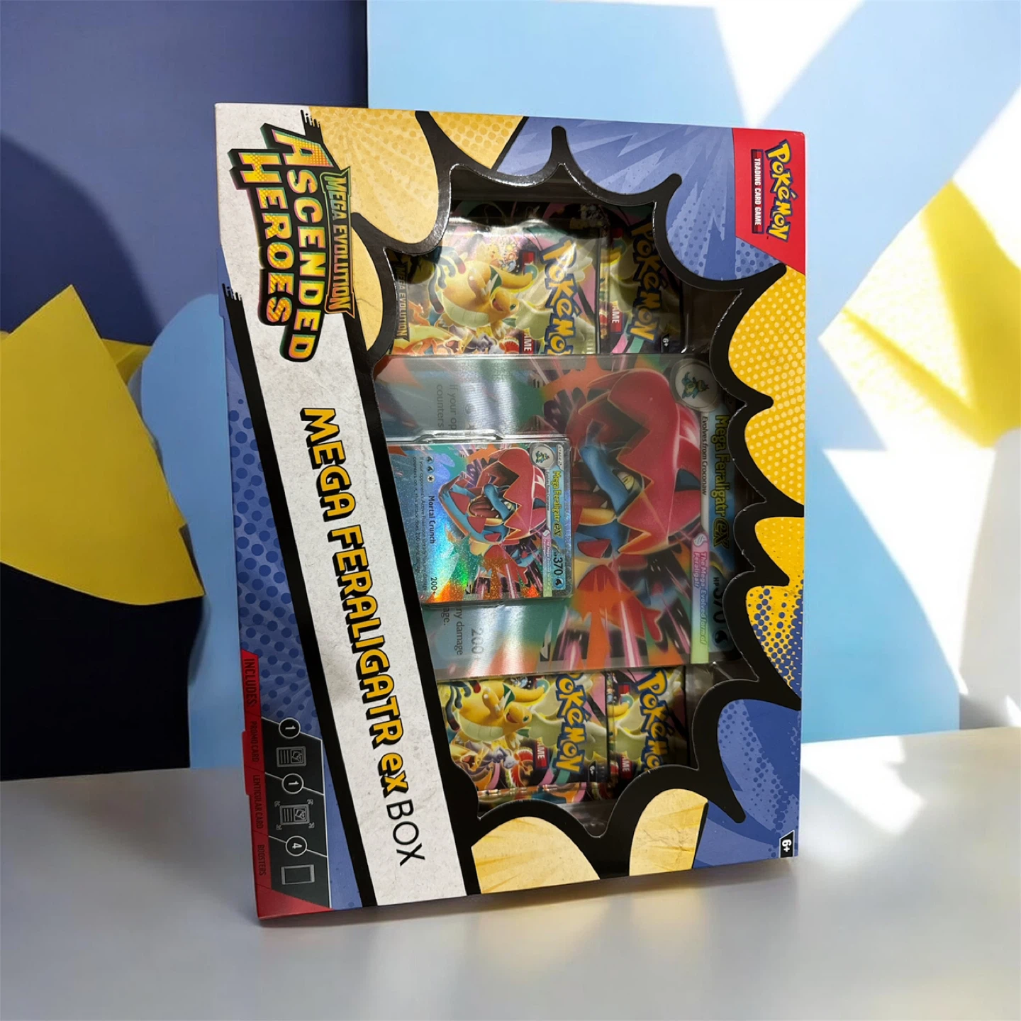 Pokemon TCG Mega Feraligatr ex Box
