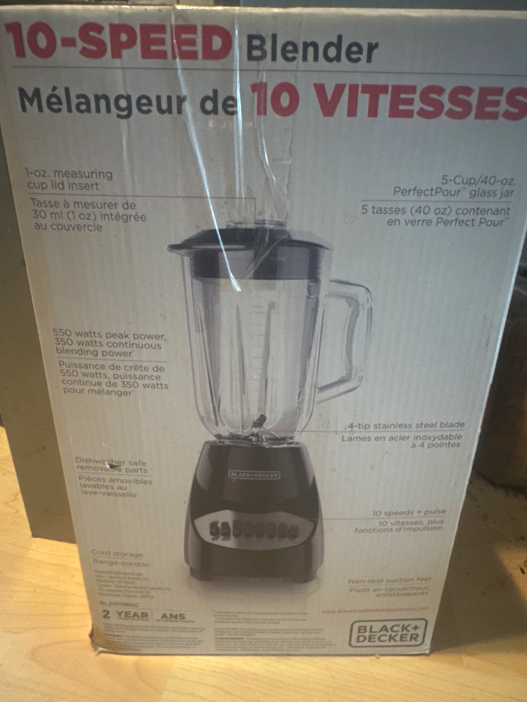 BLACK+DECKER 10-Speed Blender - photo 3