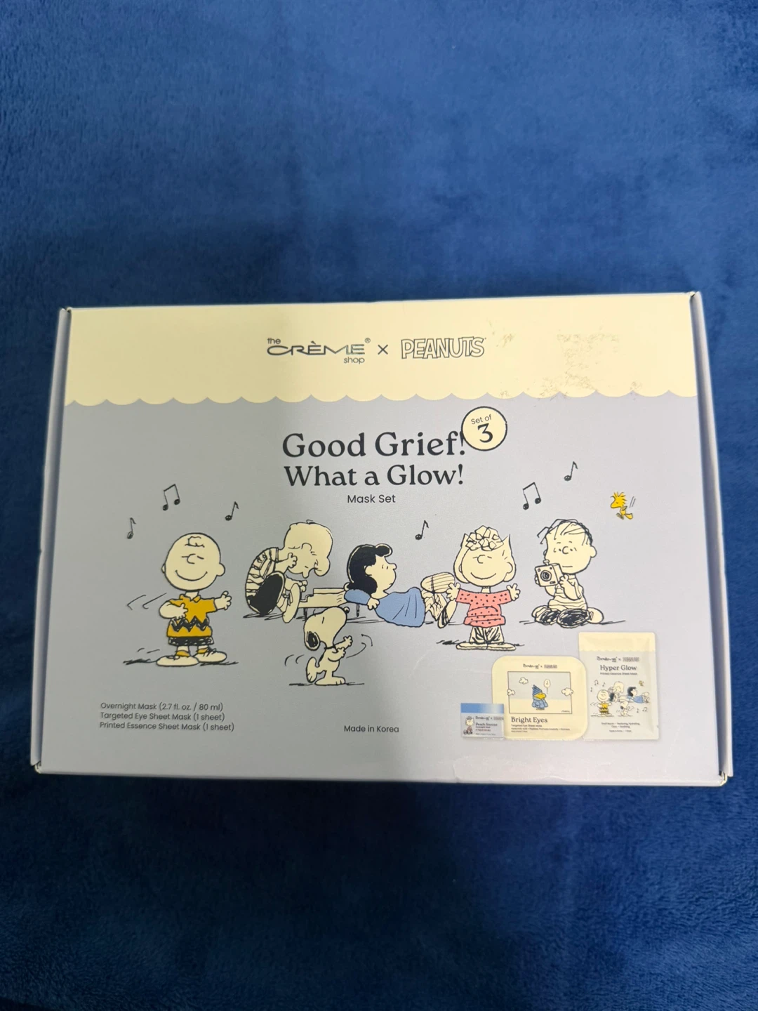 The Crème Shop "Good Grief! What a Glow!" Mask Set - photo 3