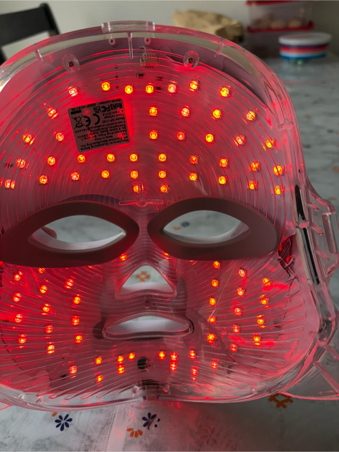 7 Color LED Light Therapy Face Mask - photo 2