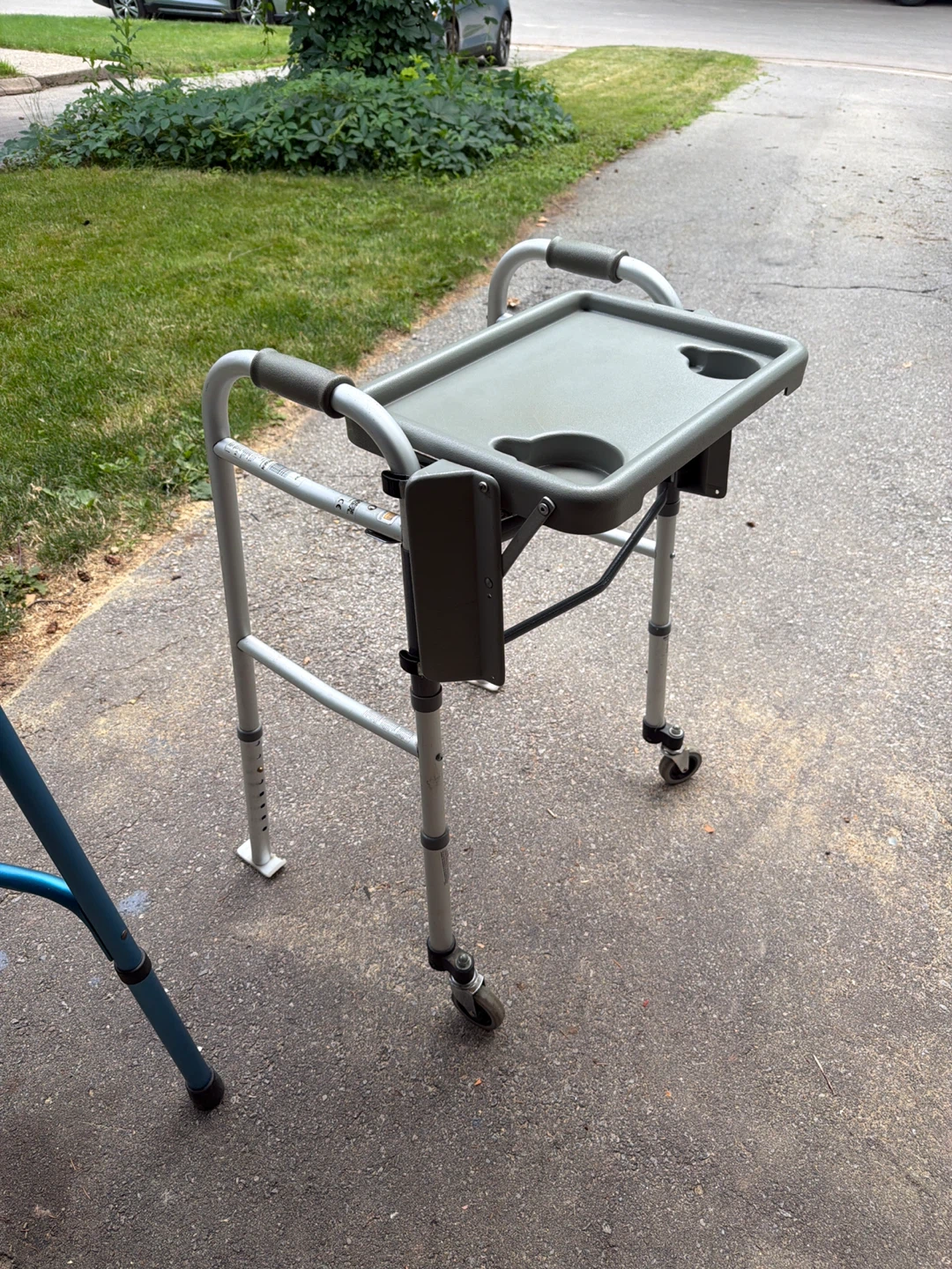 Folding Walker with Tray - photo 3