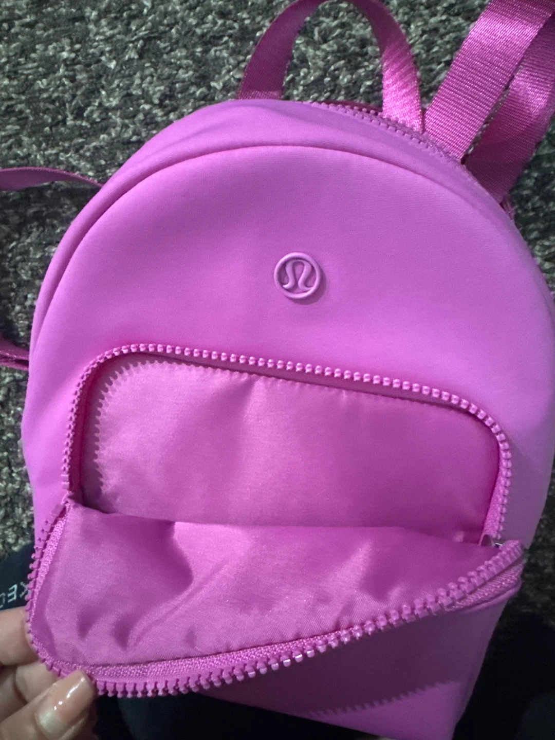 Lululemon Pink Mini Backpack - photo 5