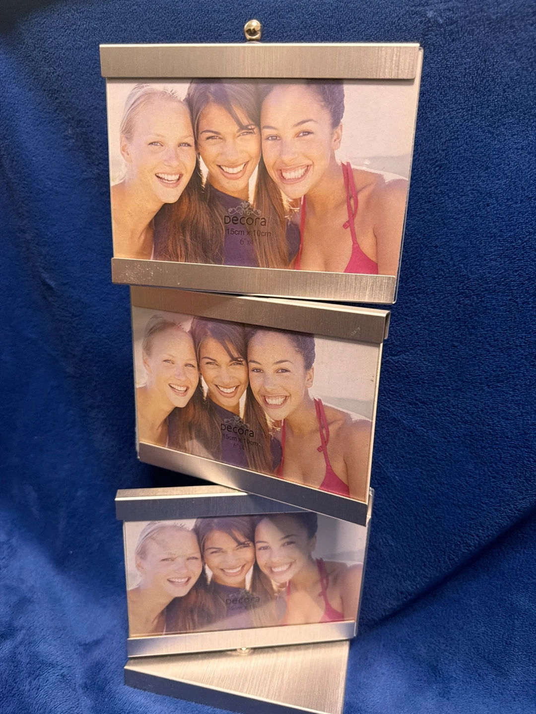 3-Tier Rotating Photo Frame Stand