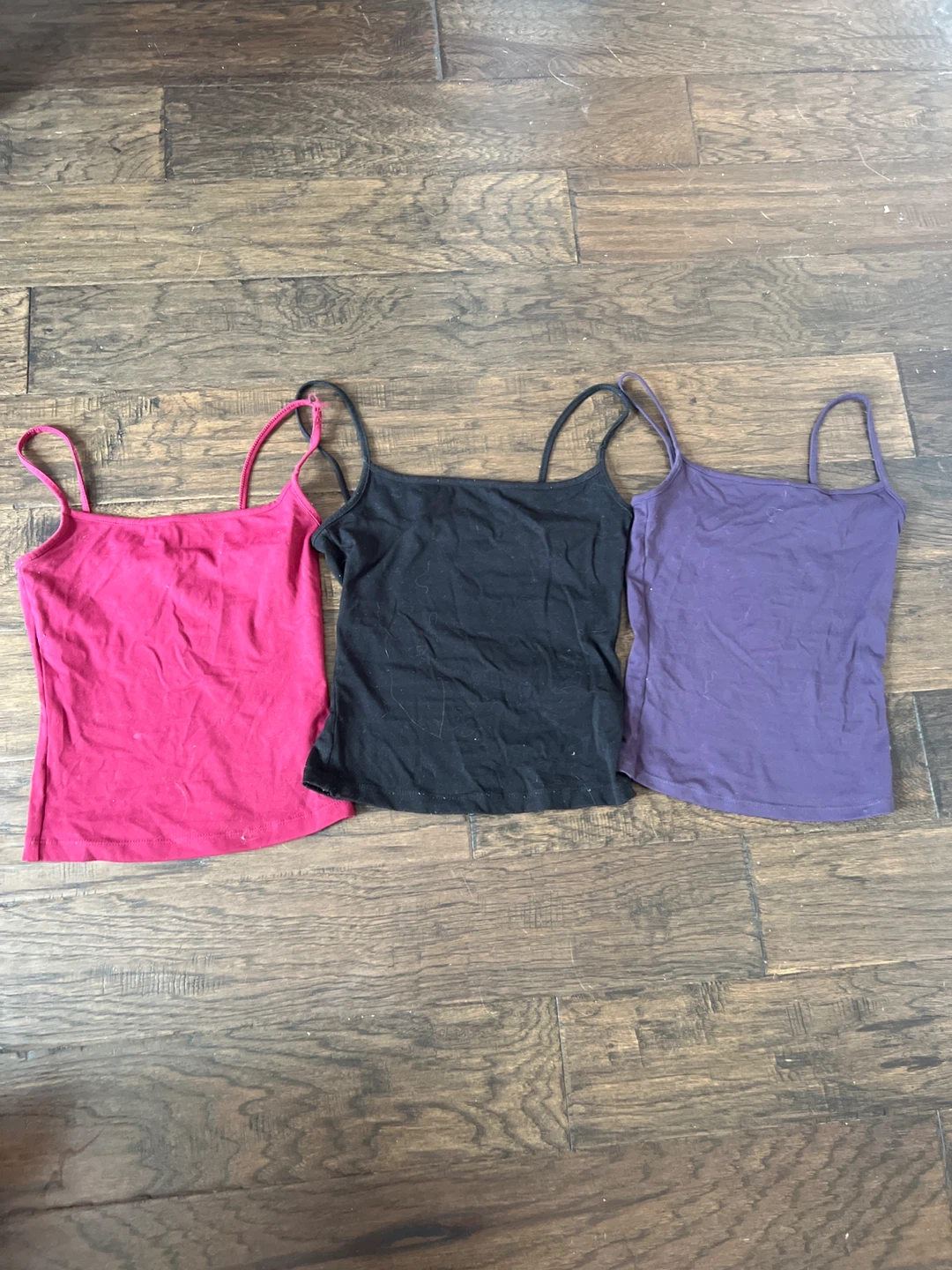 Garage Camisoles - red, Black, Purple