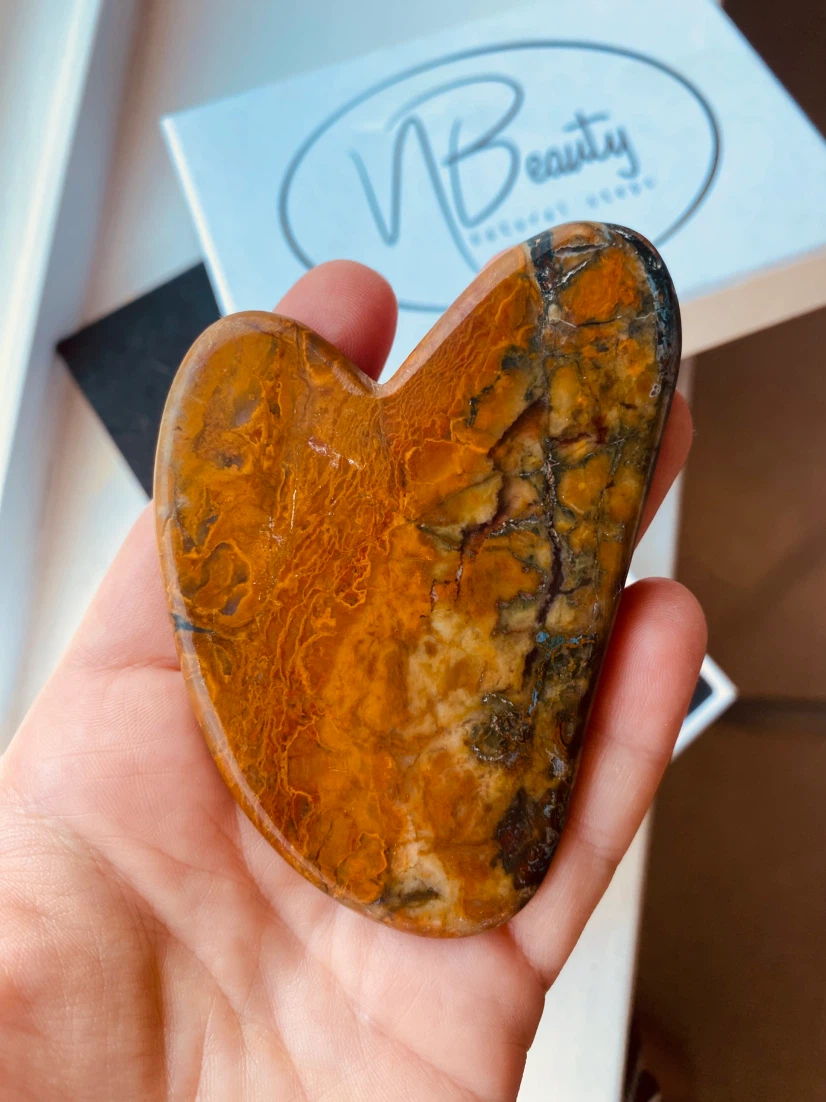 Jasper  Stone Gua Sha Tool - photo 2