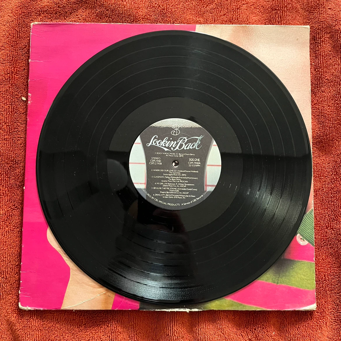 Lookin' Back Vinyl Record - photo 3