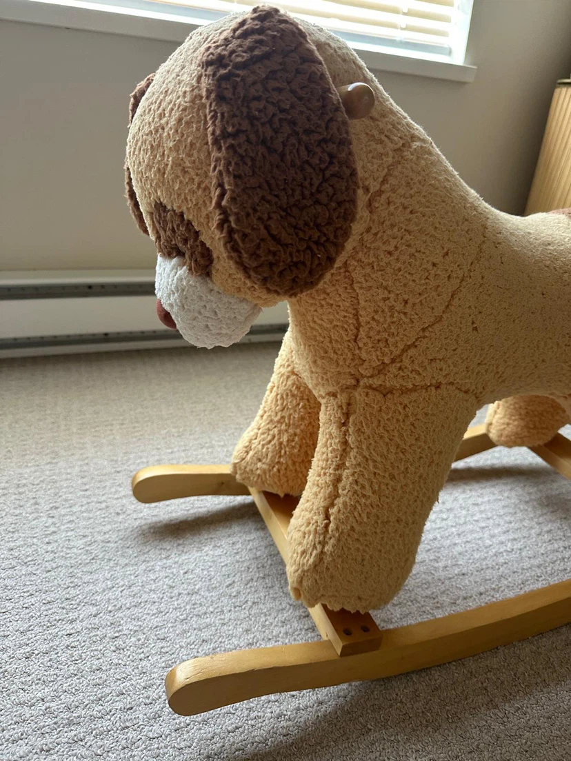 Plush Dog Rocking Toy - photo 3