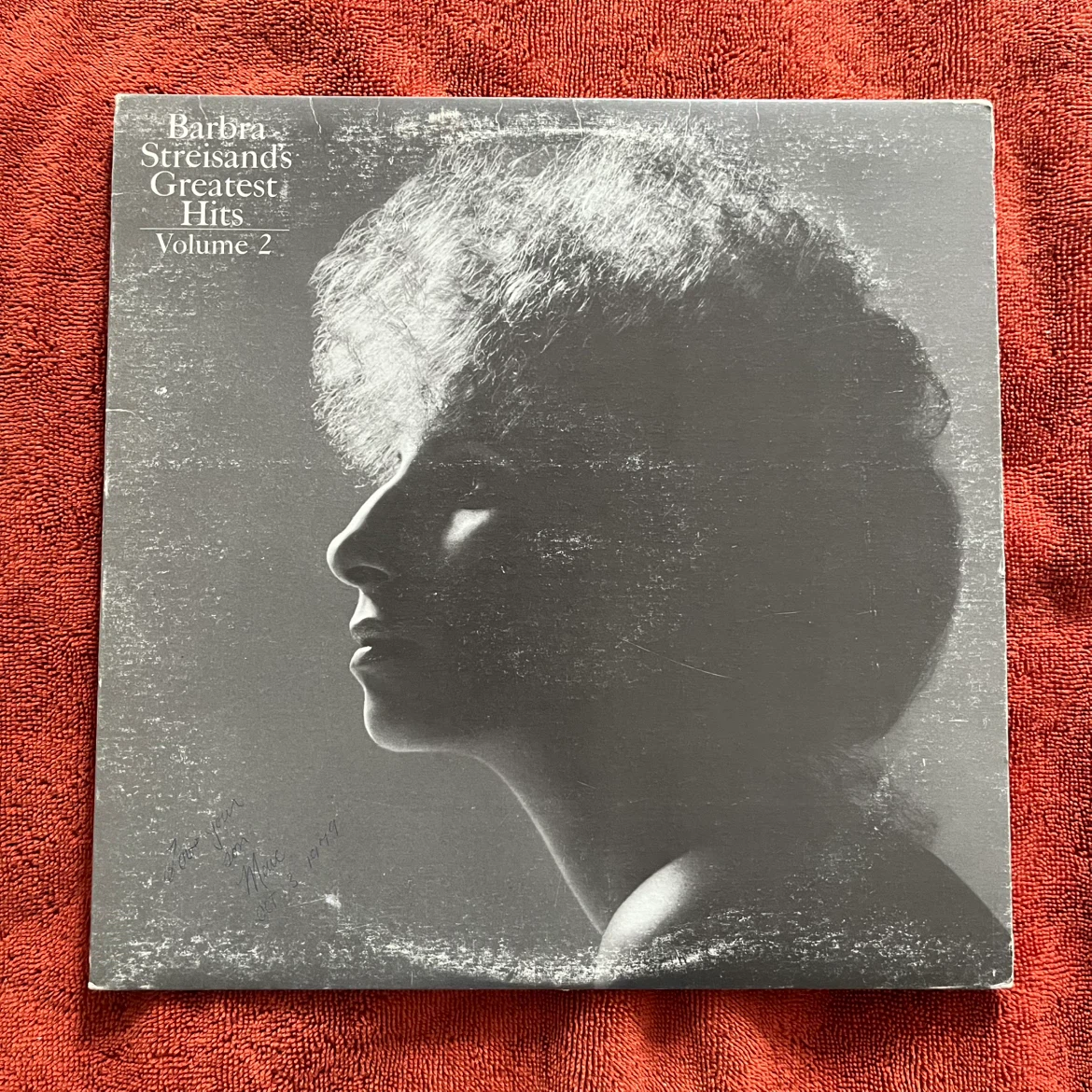 Barbra Streisand's Greatest Hits Volume 2 Vinyl Record