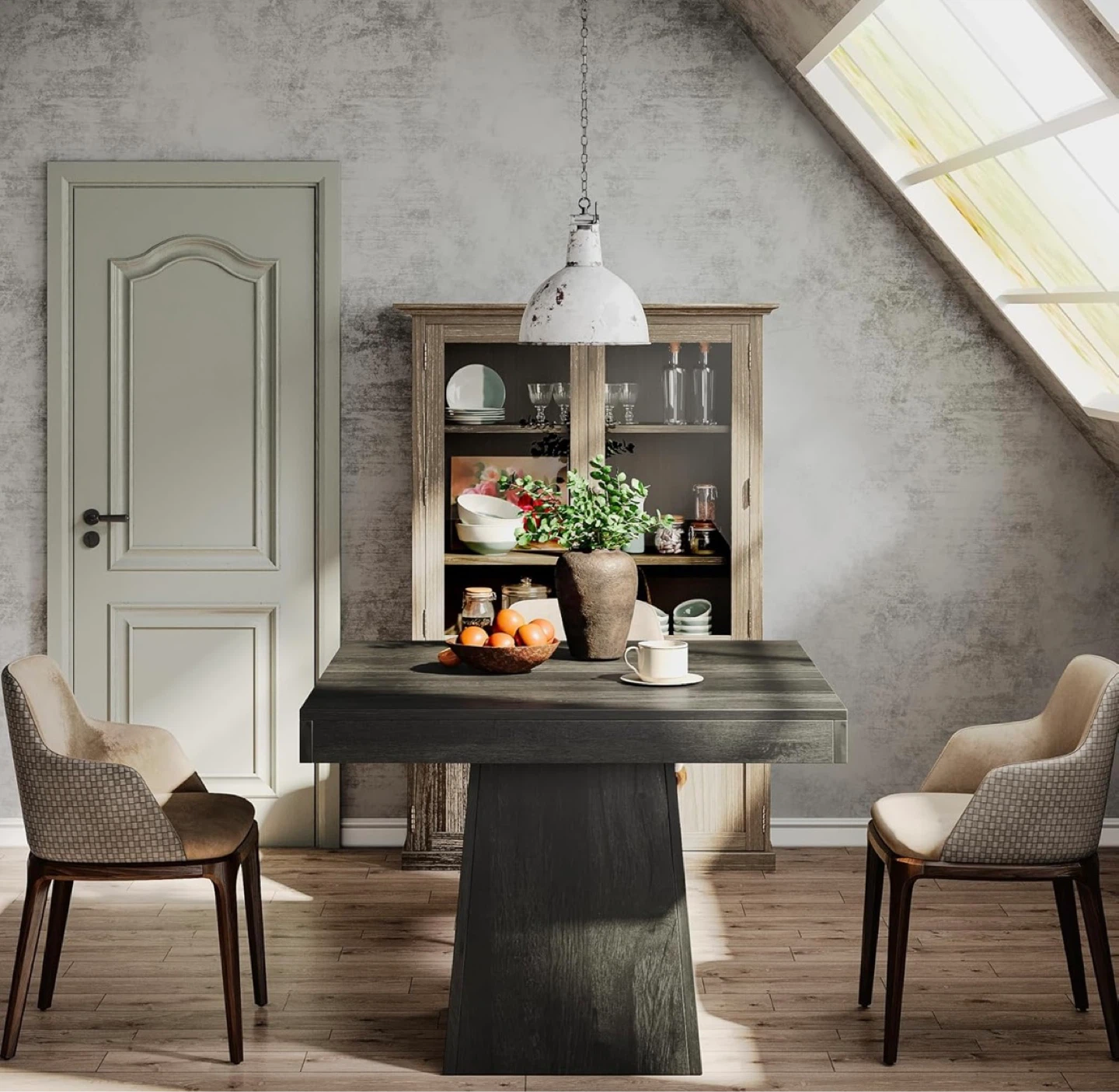 Brand new Tribesigns Square Pedestal Dining Table - photo 5