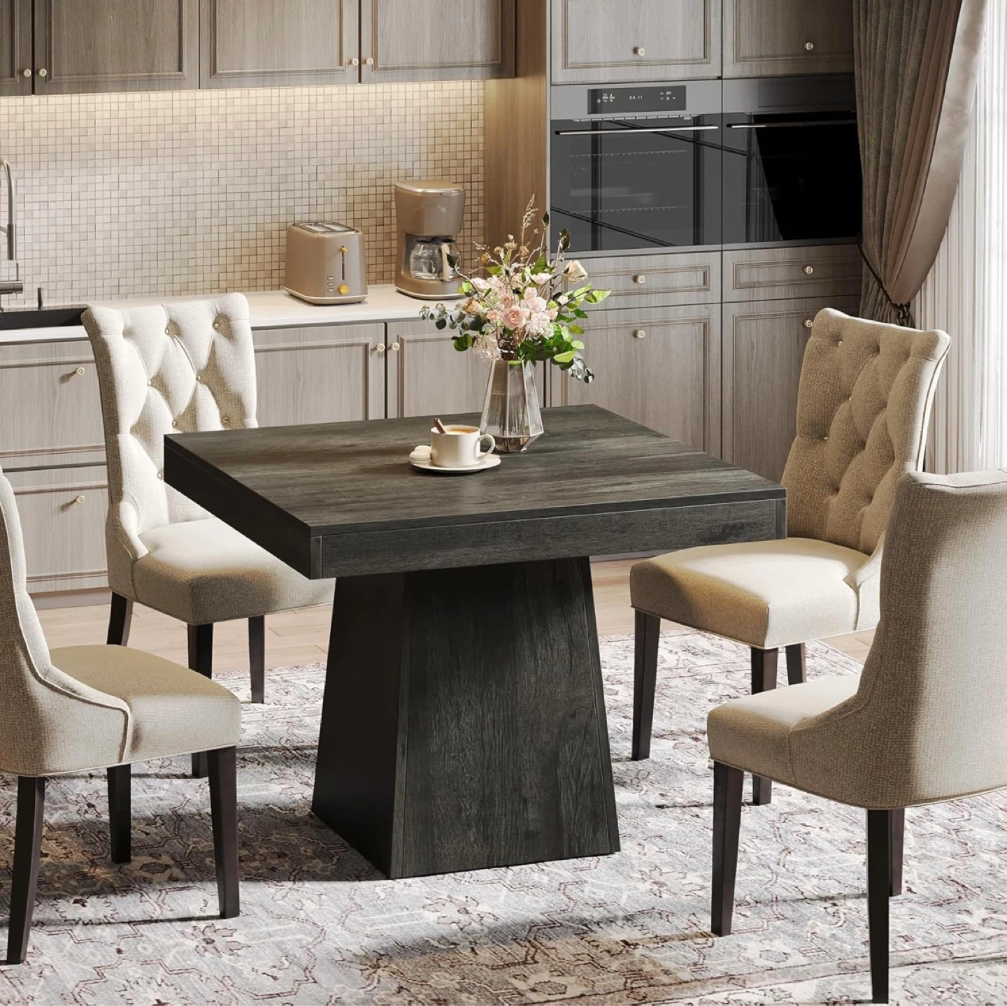 Brand new Tribesigns Square Pedestal Dining Table - photo 4