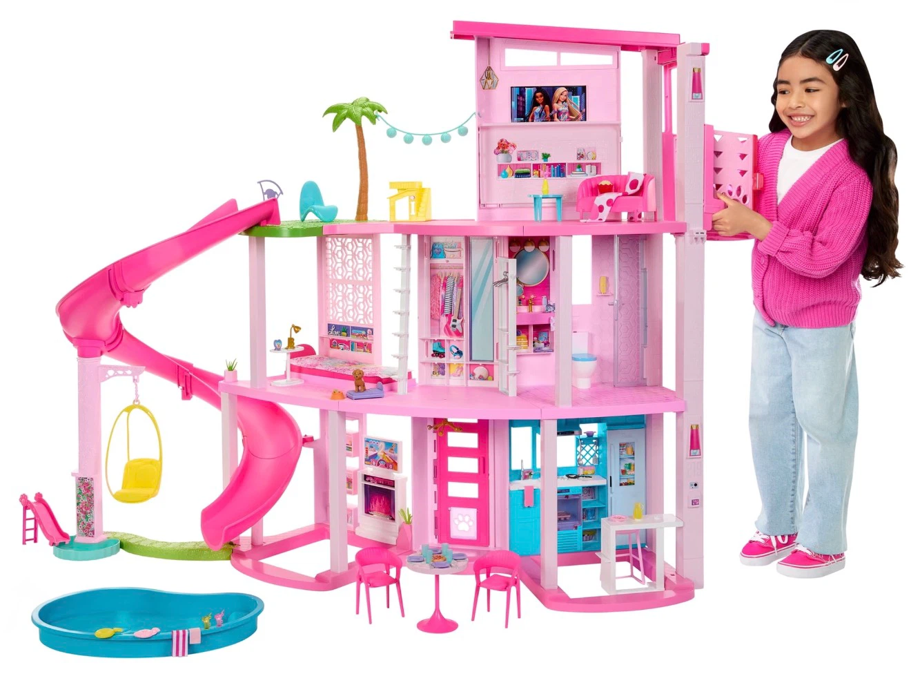 Barbie Dreamhouse with Pool and Slide - photo 2