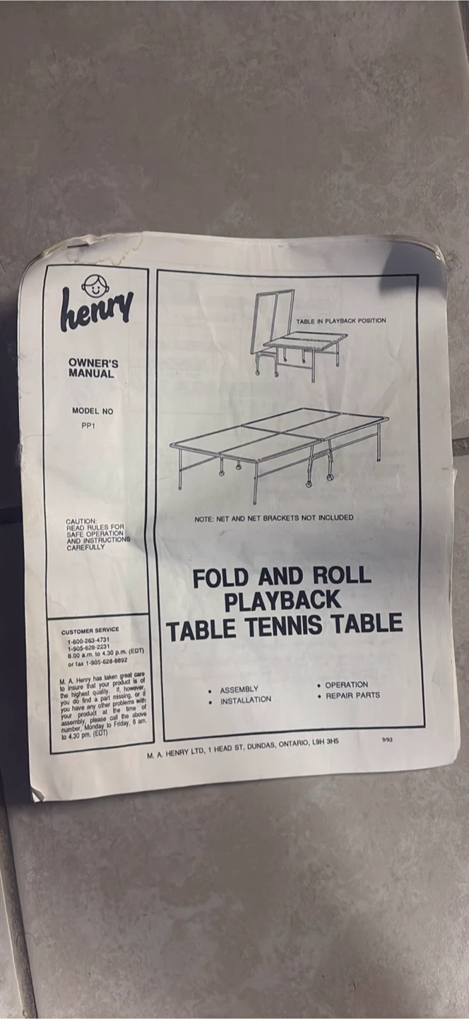 Ping Pong Table - photo 2