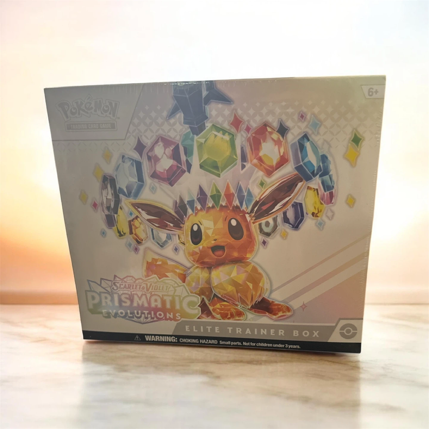 Pokemon Scarlet & Violet Prismatic Evolutions Elite Trainer Box