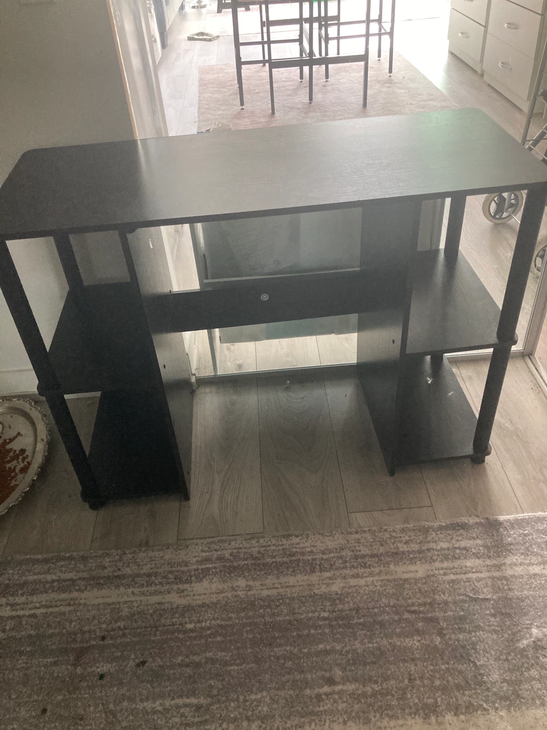 Black Entertainment Unit/Desk - photo 2